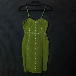 Body-Con Green Dress!